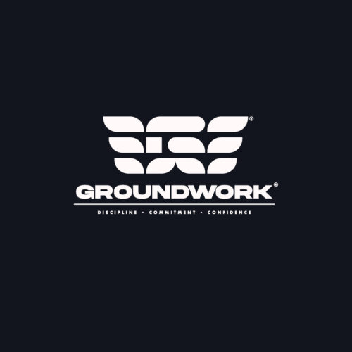 Groundwork logo symbolizing self-defense and community protection.